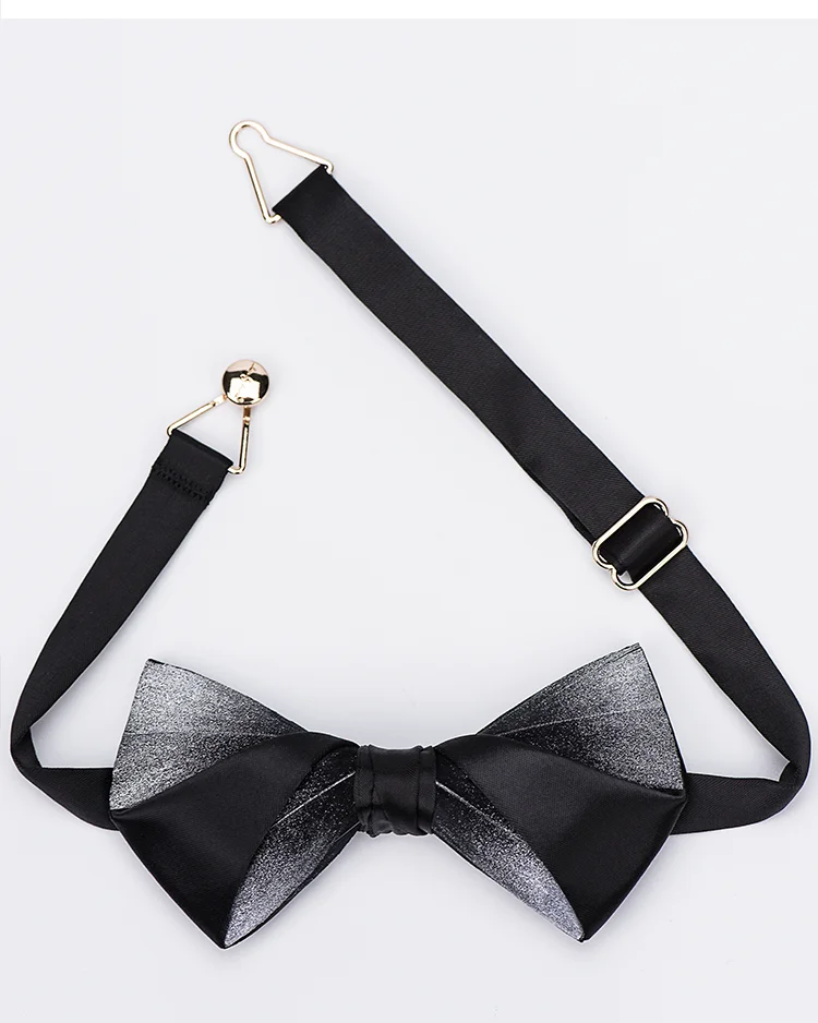 Мужской модный мужской черно-белый galaxy лоскутный галстук-бабочка с перьями мужской женатый мужской женский свадебный