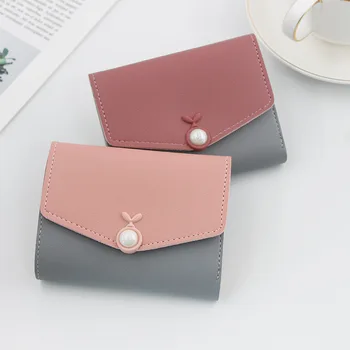 

Manufacturers Direct Selling Korean-style Women's Wallet Short Candy-Colored Clutch Little Girls Card Bit More xiao san zhe