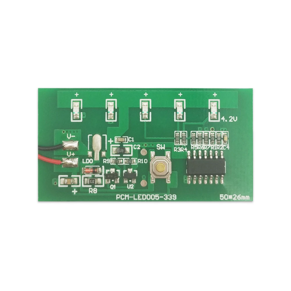 

PCM-LED005-339 (5S Without a frame) Customized PCM BMS Protection Circuit Module for Li-ion Li-polymer Battery Pack