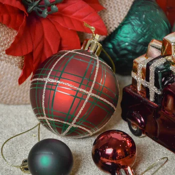 

70-Pack Shatterproof Christmas Ball Ornaments Set Decorative Pendants Reusable Hand-held Gift for Xmas Tree HKS99