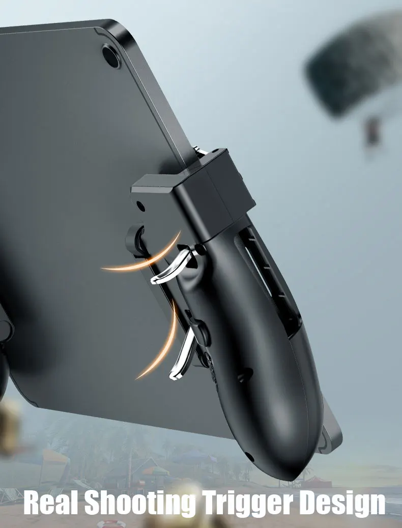 Winex шесть пальцев PUBG игровой контроллер геймпад металлическая кнопка пуска стрельба Бесплатный огонь геймпад джойстик для IOS Android планшет iPad