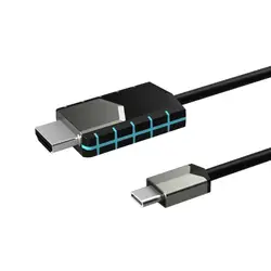 USB C к HDMI кабель type-C к HDMI адаптер Thunderbolt 3 для MacBook IPad Pro 2018 huawei mate 20 Pro 4K видео USBC USB-C