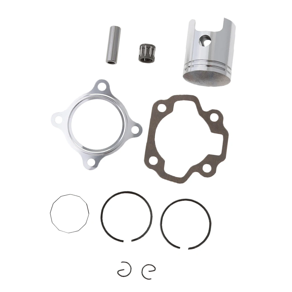 For Yamaha PW50 PW 50 Motorcycle 40mm Piston Rings Pin Engine Gasket Set Kit