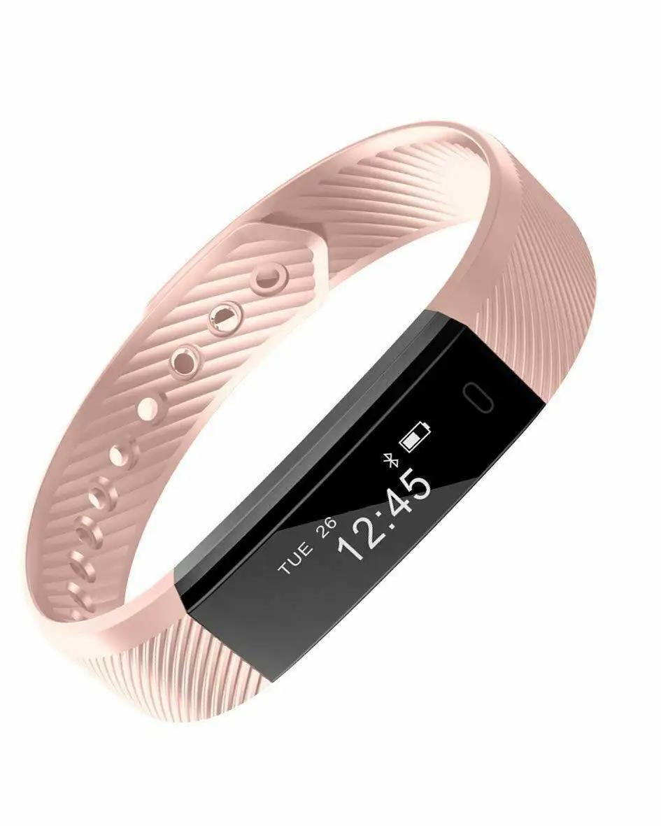As photo shows Портативный смарт-часы фитнес без сердечного ритма трекер Fitbit Bluetooth шаг Caolorie Спорт Android 4,4 и iOS 7,1 выше - Цвет: As photo shows