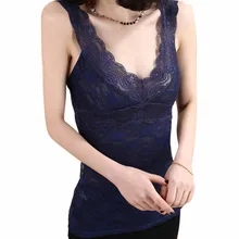 Женский жилет сексуальные цветочные кружева футболки топы без рукавов стрейч крючком