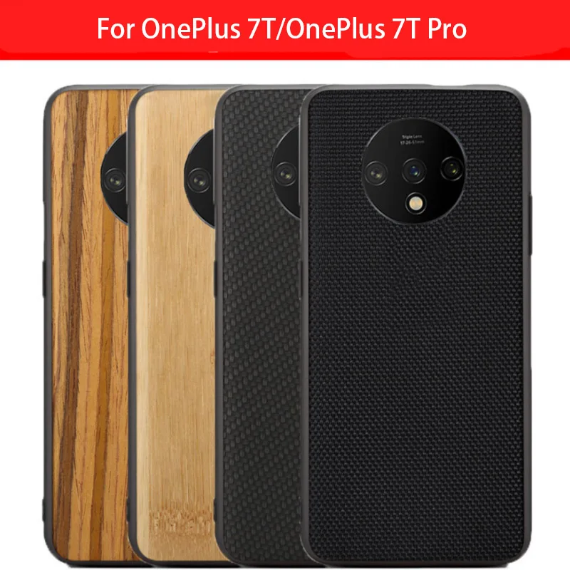 Новинка чехол бампер из силикона и нейлона для Oneplus 7T One Plus Pro|Бамперы| |