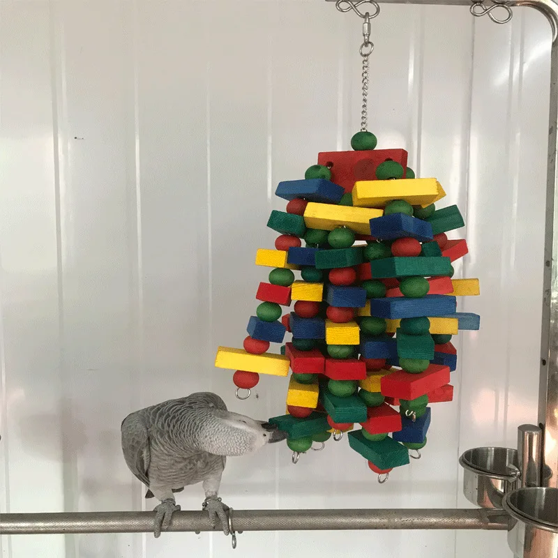 

Hot Selling Parrot Bite Toy niao yong pin Toy Bird