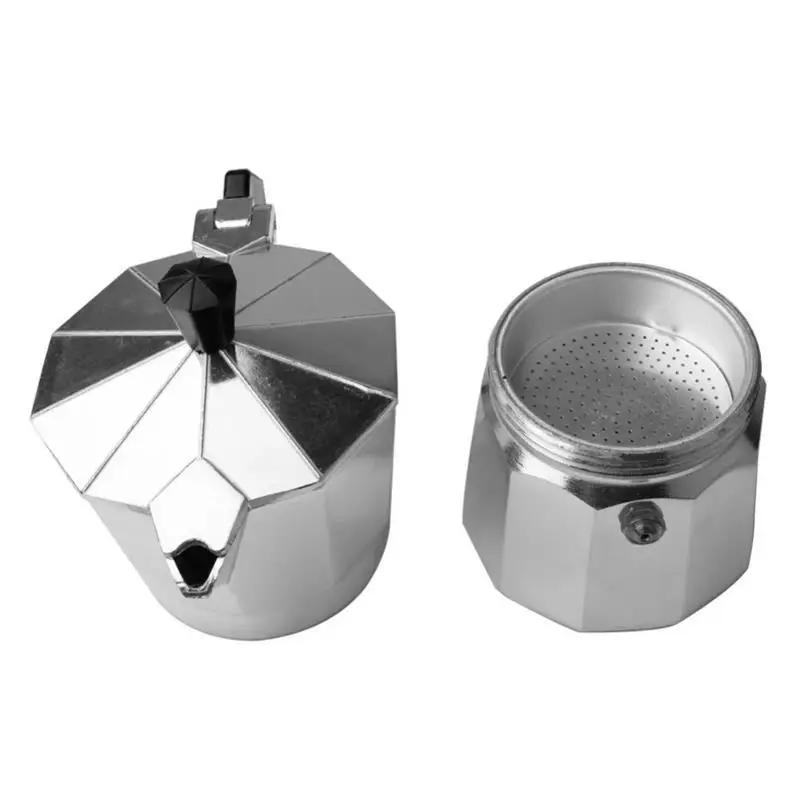 Кофеварка Moka Percolator, итальянский эспрессо, латте, кофейник, 1 чашка, 3 чашки, 6 чашек, Перколятор, кофе Mocha, латте