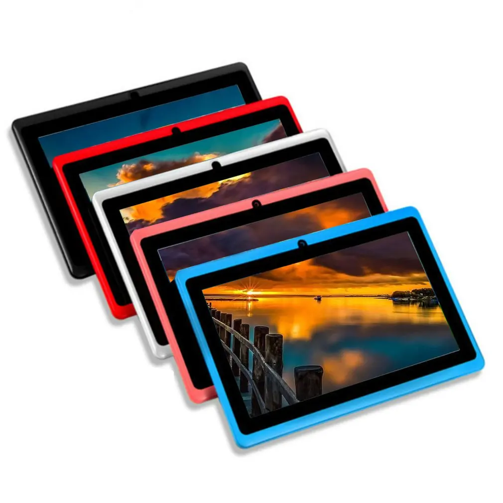  7.0 Inch Android Tablet Quad Core 4GB Rom Wifi Bluetooth GPS Kids Tablet PC 512+8G Small Computer T