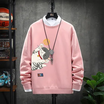 

Print Casual Hoodies Men Hip hop Unisex Warm Men's sweatshirt Harajuku Hand Hoodie Male Streetwear WY1453