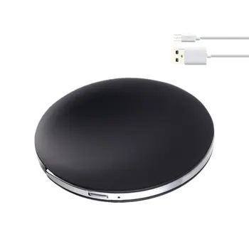 

Mini LED Lighted Makeup Mirror With Light Lamp Portable Touch Screen Cosmetic Mirror Beauty Compact Size Travel Small MirrorGift