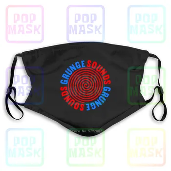 

Dust Mask with Filter Sounds As Worn By Kurt Cobain Premium Nirvana Grunge Washable Reusable Mask