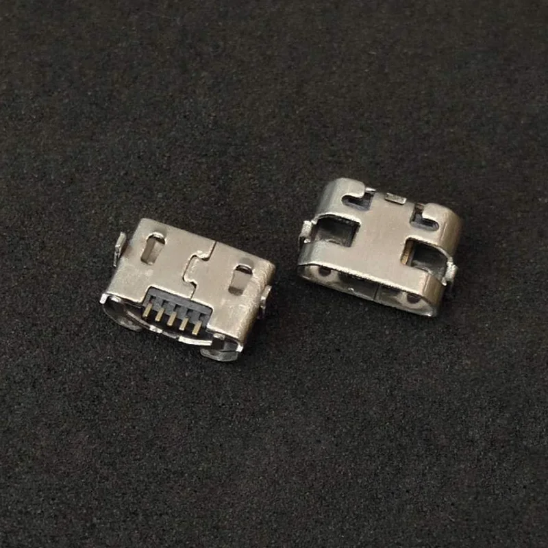 10 200pcs Micro USB Charging Port connector socket power plug For