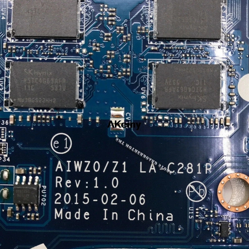 LA-C281P материнская плата для ноутбука lenovo Ideapad Z51-70 оригинальная материнская плата I7-5500U R7-Video