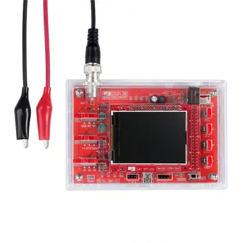 

Welded Soldered DSO138 2.4 TFT Digital Oscilloscope 1Msps Probe +Acrylic Case