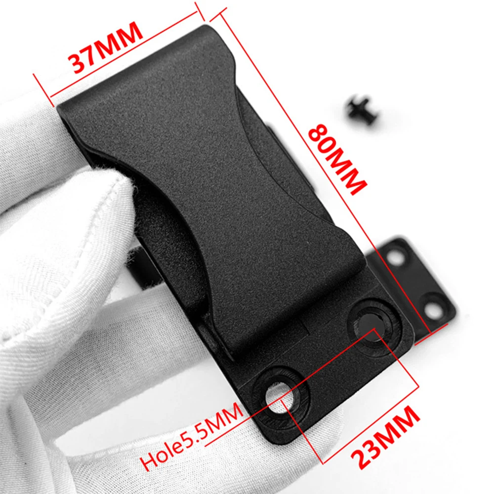 

1 Piece Knife Sheath Back Clip KYDEX Scabbard Carrying Clip K Sheath Waist Clip KYDEX Making Scabbard Clip Accessories