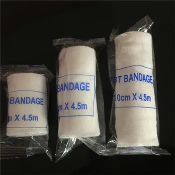 

5 rolls 5cm 7.5cm 10cm PBT Elastic Bandage First Aid Kit Wound Dressing Medical Nursing breathable Emergency Care Bandage
