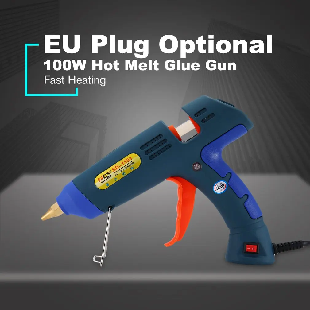 SD SD-1101 100 Вт термоплавкий клеевой пистолет тепловые пушки для DIY ручной работы игрушки ремонтные Инструменты Электрические термоклеевые пистолеты