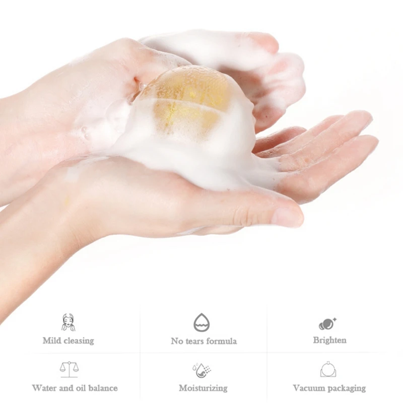 Лечение акне очищающий мяч для лица крем для очищения пор носа для питания кожи очищающее средство для лица средство для мытья лица