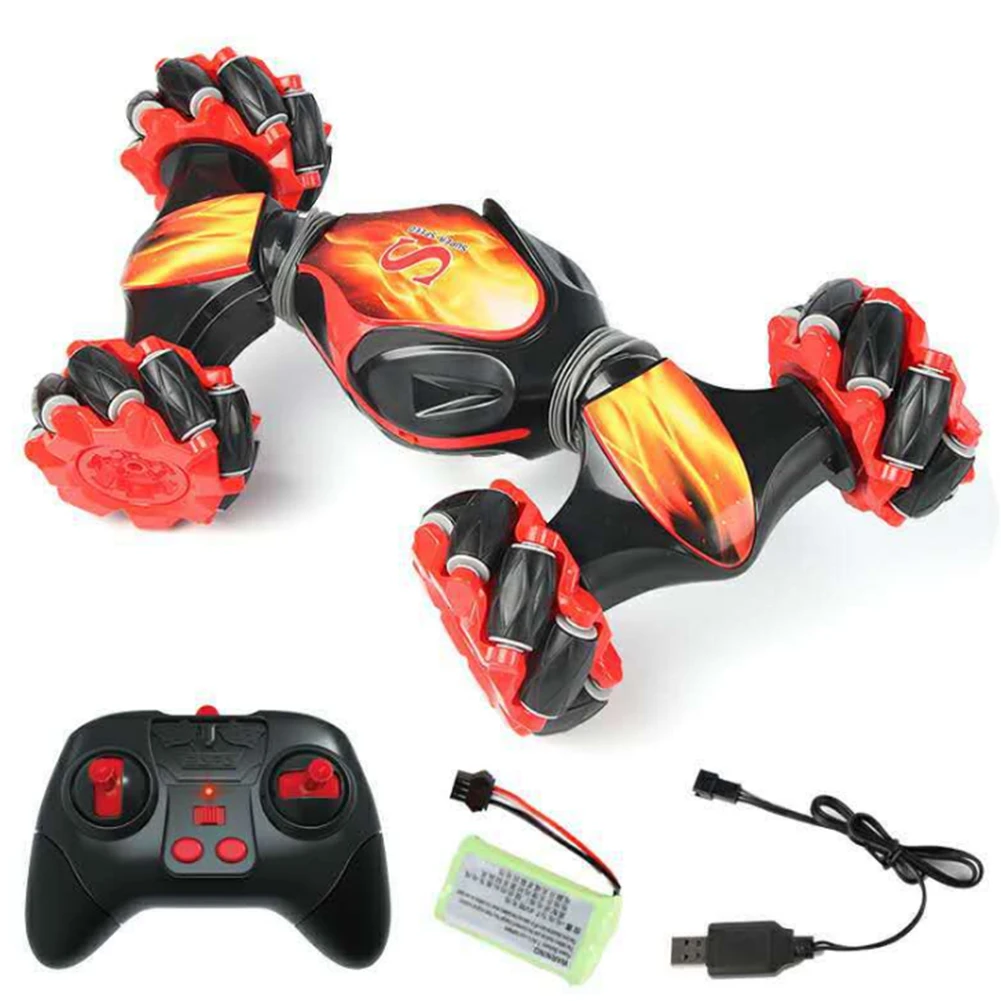 

Tumbling Twisting Drifting Remote Control Rechargeable Battery Off-Road Children Vehicle Toys Racing Stunt Torsion RC Car 2.4 G