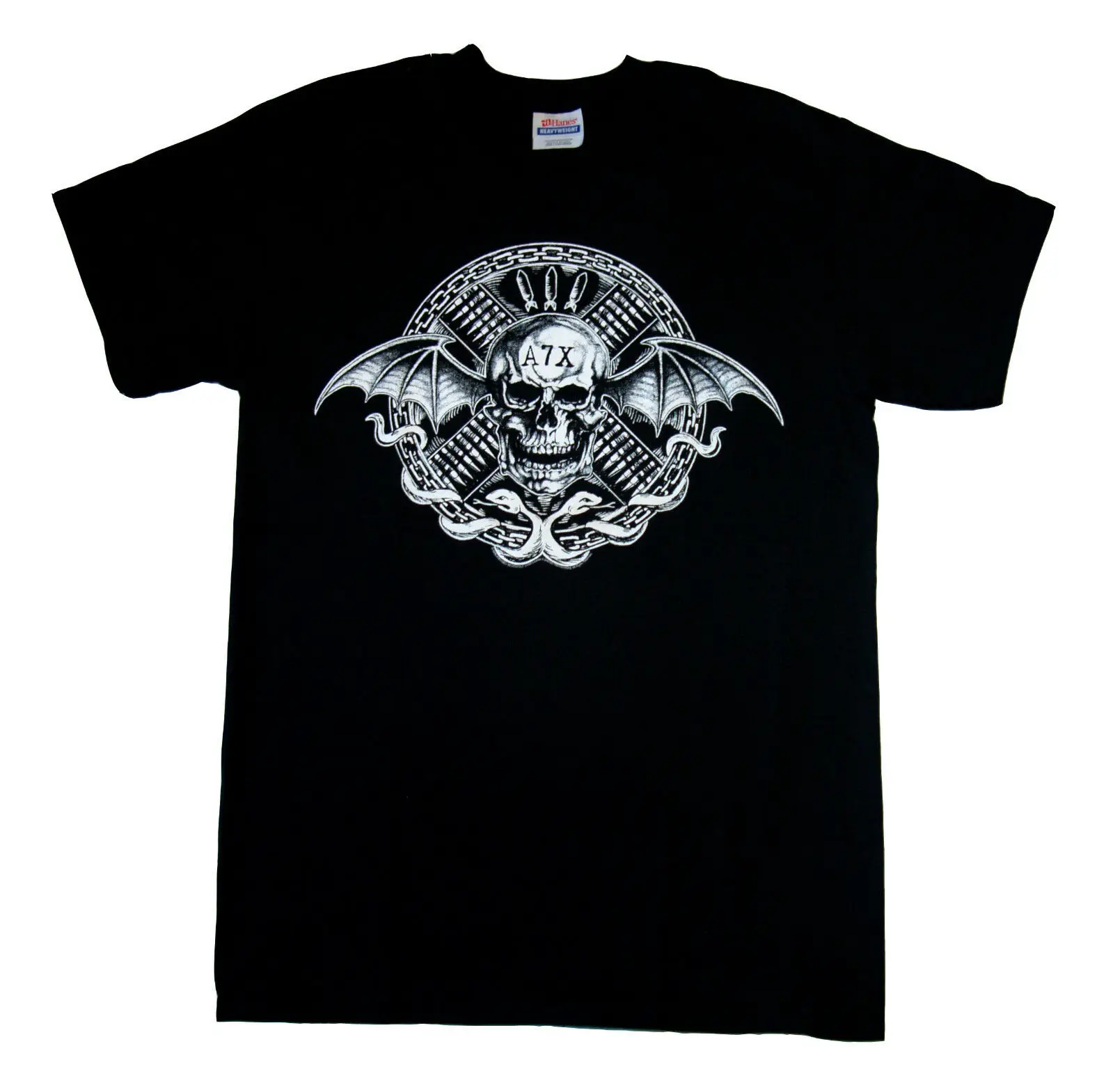 AVENGED SEVENFOLD - Bullet Skull футболка S-M-L-XL-2XL брендовая новая официальная модная крутая