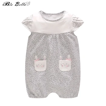 

Baby Newborn Summer Girls Romper Casual 100% Cotton High Quality Overalls Outfits Party Birthday Jumpsuit Clothes 0-18 Months