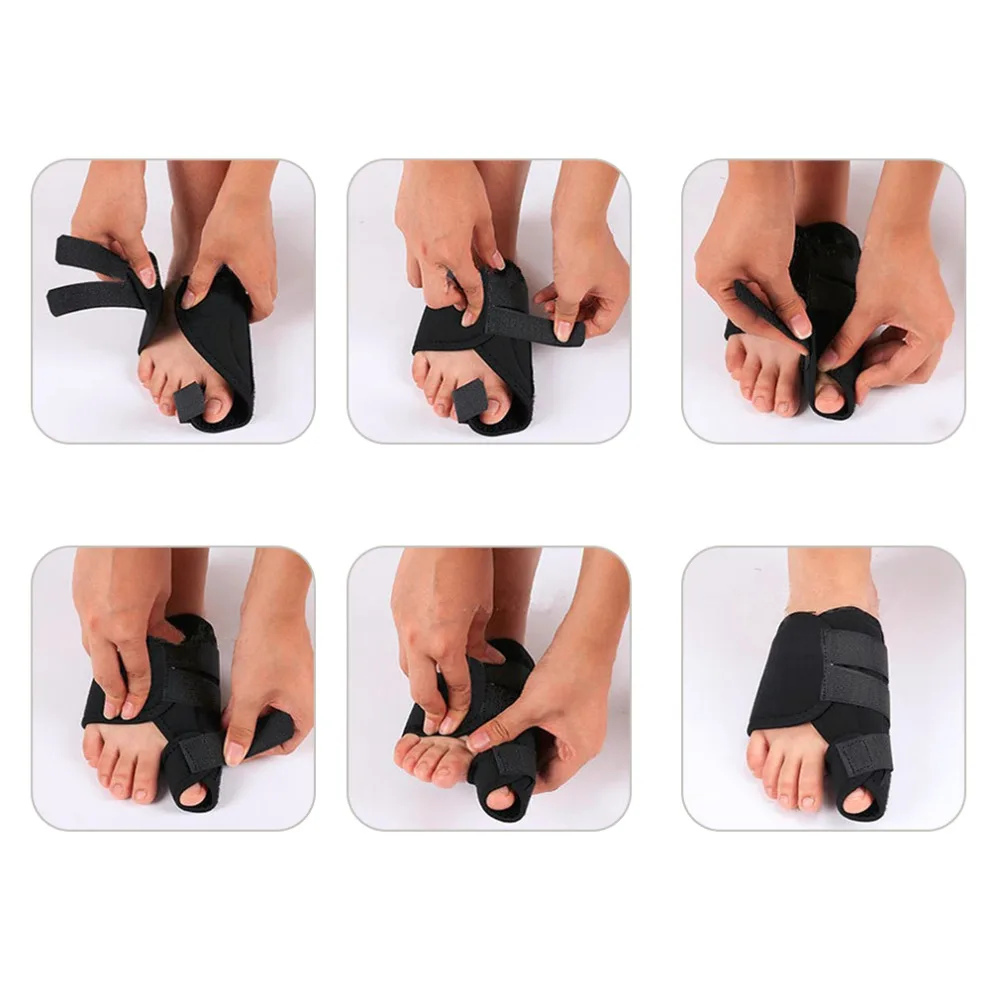 1 Pair Soft Bunion Corrector Toe Separator Splint Correction Medical Hallux Valgus Foot Care Pedicure Health Care Orthotics Tool