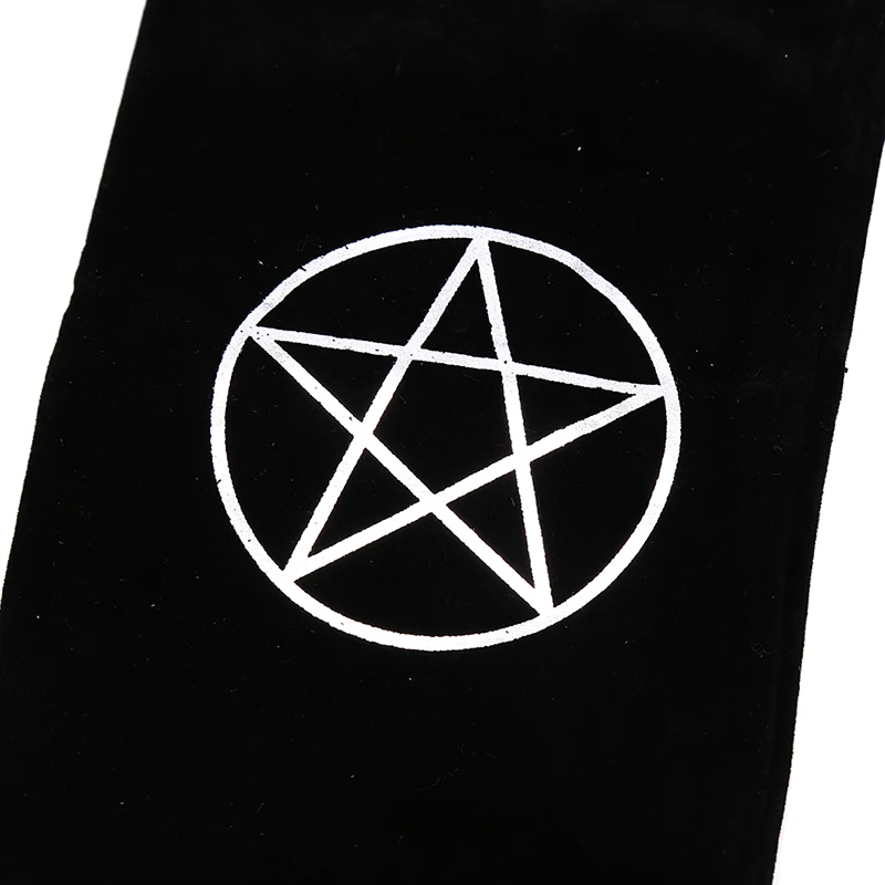 Сумка для хранения Таро с шестигранной звездой, с рисунком луча, для загрузки карт, Различные настольные игровые карты