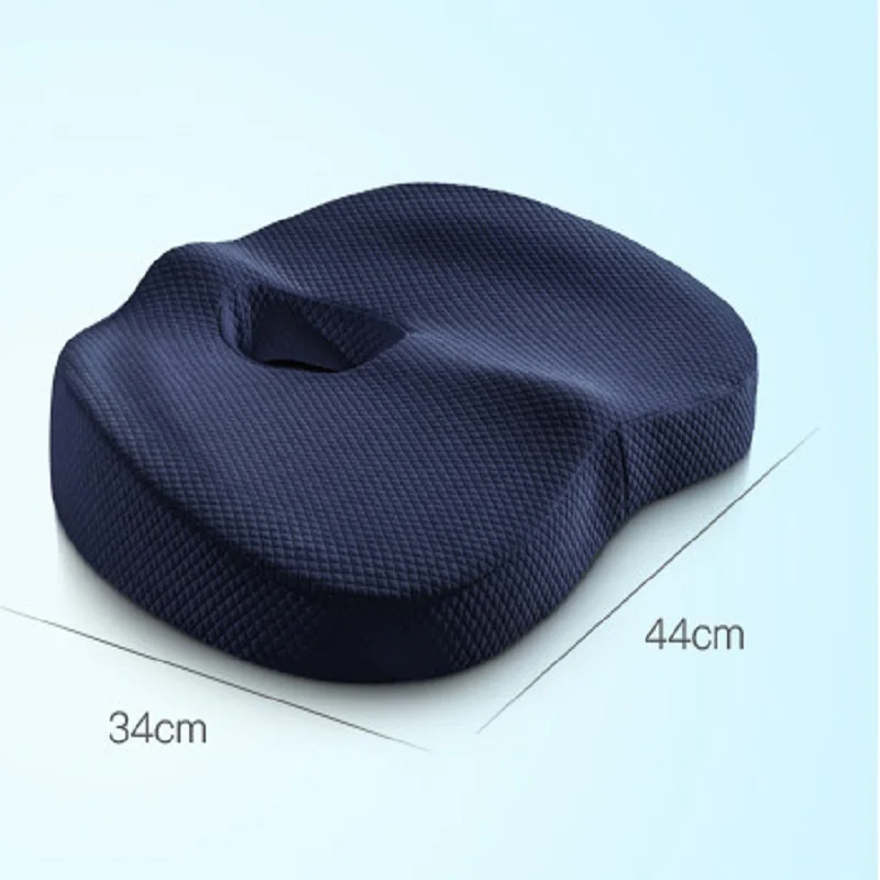 1 шт. 44X34 см подушка для копчика пены памяти подушки без наполнителя защита хвоста для автомобиля дома офисное кресло офисное сиденье Подушка