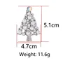 Korean Exquisite Pearl Christmas Tree Brooch Women Silver Color Christmas Brooch Jewelry Female Cute Chic Accessories Wholesale ► Photo 3/6