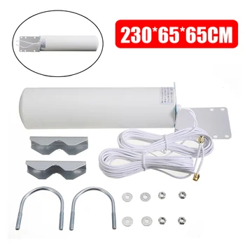 

High Quality 1PC Full-band Outdoor Wall Mount Signal Booster Antenna Dual Wire SMA Male 2G 3G 4G LTE Signal Enhancement Device