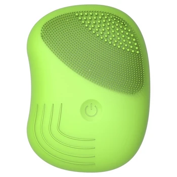 

Mini Fruit Electric Silica Face Facial Cleansing Brush Vibration Electric Face Cleaner Silicone Deep Pore Cleansing Brush