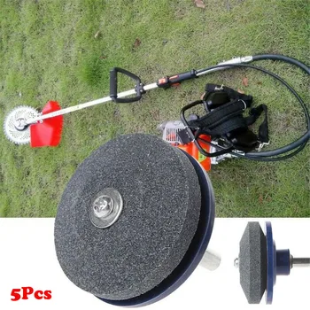 

Lawn Mower Sharpener Lawnmower Sharpener for Power Hand Drill 6Pcs