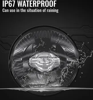 

New Waterproof 6000K Round Led Fog Light fog Passing Lights for Chevy Tahoe Avalanche Suburban Yukon Sierra Cars front fog Lamp