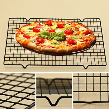 

Nonstick Carbon Steel Cake Cooling Rack Holder Cookies Biscuits Bread Drying Cooler Stand Baking Tools MU8669