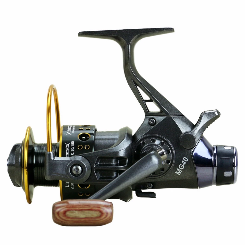 Yumoshi 3000- 6000 Metal Spinning Fishing Reel 10+1BB Saltewater Carp Fishing Reel Front and rear brake Speed ratio 5.0:1 5.2:1