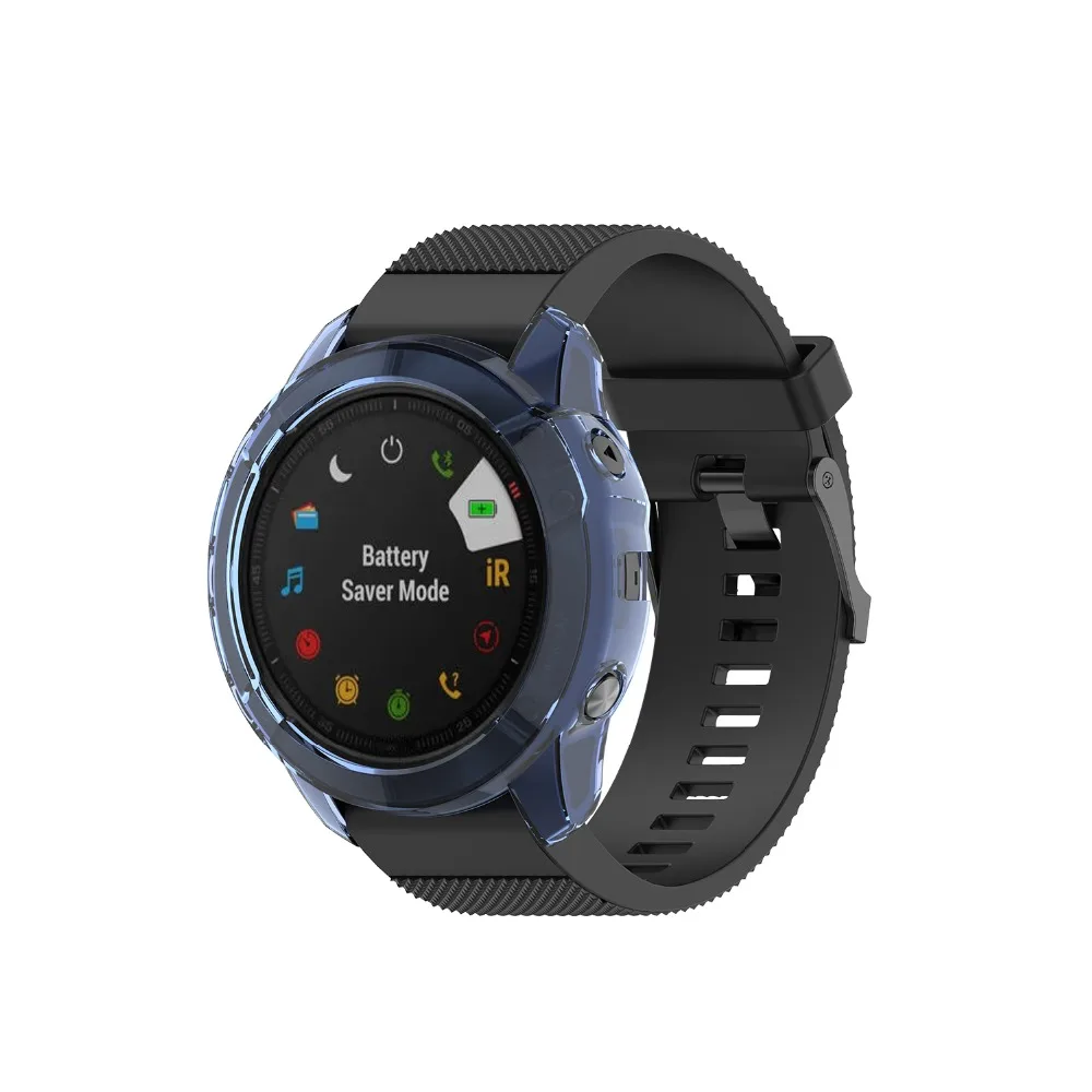 Защитные чехлы из ТПУ для Garmin Fenix 6X 6X Pro сменная защитная рамка для Garmin Fenix 6X Pro smart watch shell