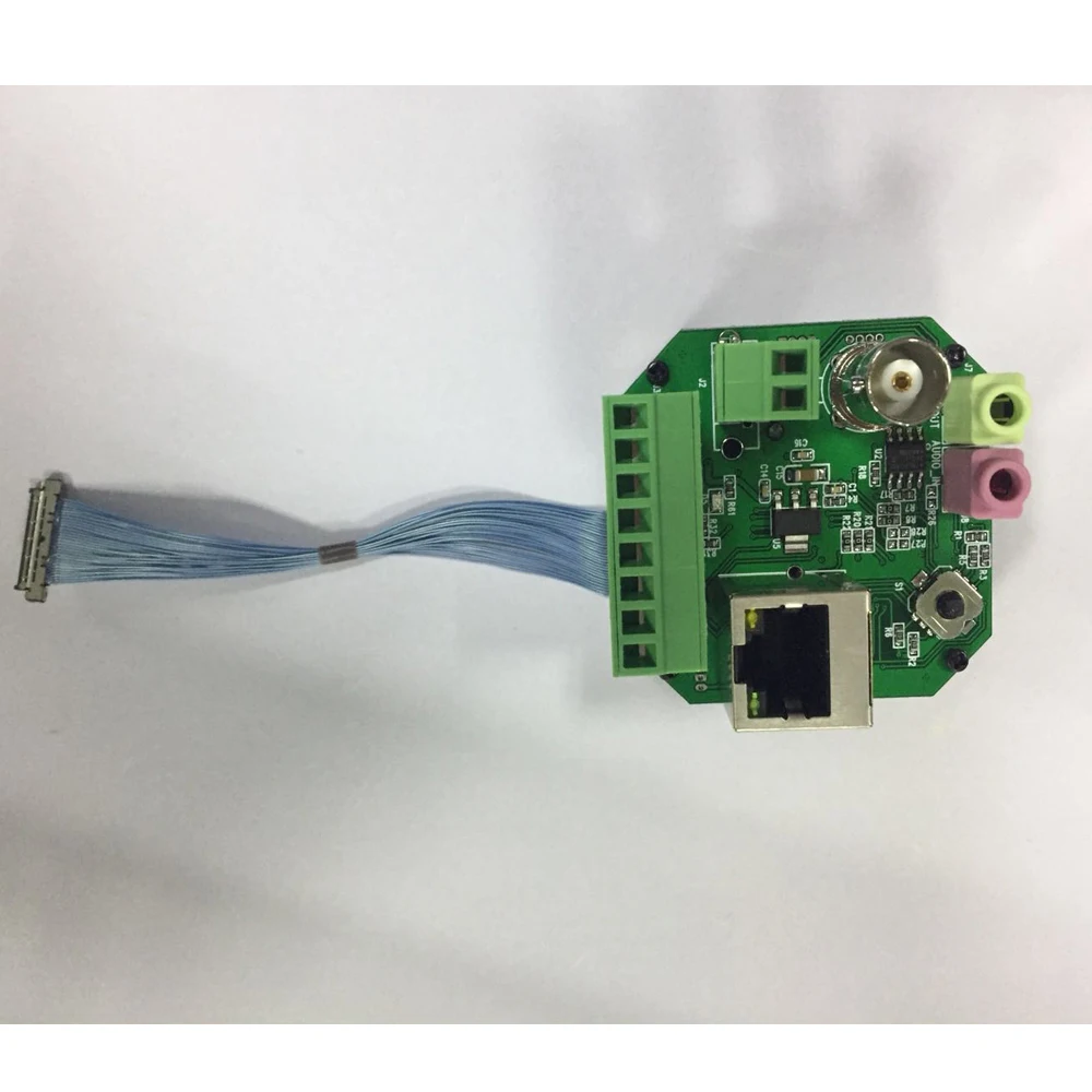 US $187.48 Sony block HD encoding control interface IP board camera network signal board SNY network movement encoding board control board