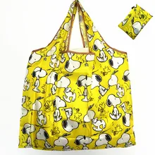 Phander Складная переработанная складная сумка для покупок многоразовая сумка для покупок с короткими ручками переносная мультяшная сумка для хранения фруктов и овощей