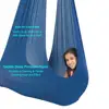Kids Cotton Swing Hammock for Autism ADHD ADD Therapy Cuddle Up to 88lbs Sensory Child Therapy Elastic Parcel Steady Seat Swing 4