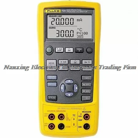 Fast arrival Fluke 725S F725S MultifunctionProcess Calibrator Measure V, mA,RTDs, T, F and R to test sensors and transmitters