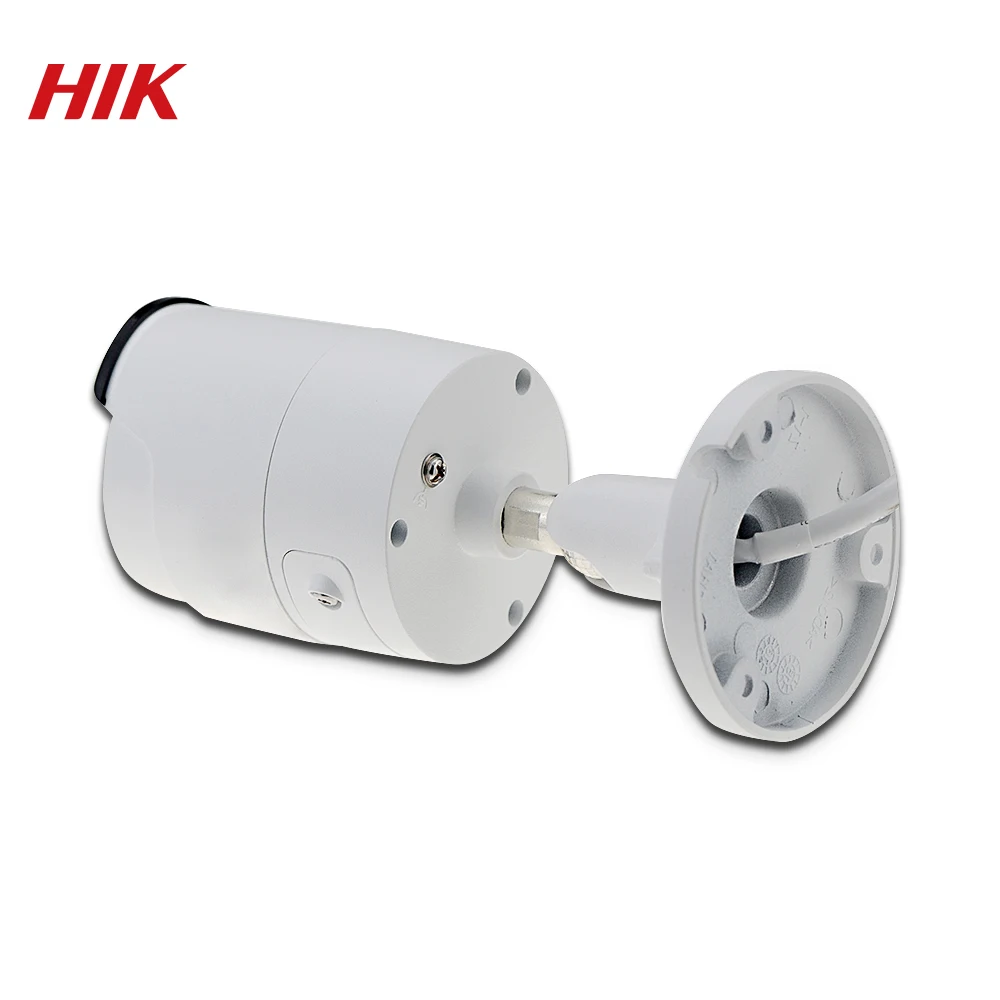 Hikvision IP камера DS-2CD2043G0-I CCTV 4MP 2043 камера безопасности POE SD карта пуля сетевая камера с микрофоном