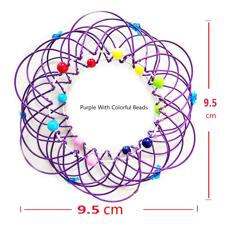Одна штука, волшебное железное кольцо, игрушки для детей, игра-головоломка, Развивающие детские игрушки, высвобождение стресса, украшение для дома, автомобиля, волшебные петли - Цвет: style 13