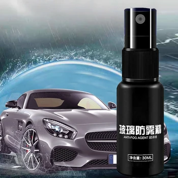 

30ml Car Rearview Mirror Anti-fog Spray Windshield Window Nano Efficient Hydrophobic Waterproof Rainproof Auto Accessries TSLM1