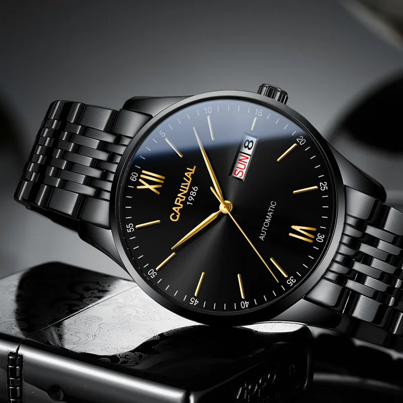 Часы наручные Seiko мужские механические брендовые Роскошные водонепроницаемые