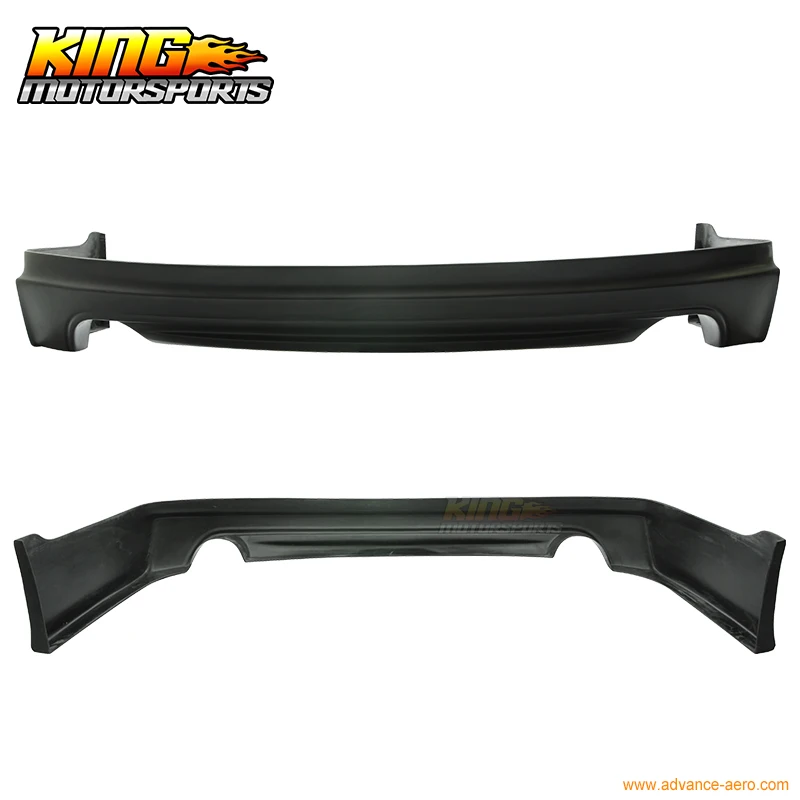 Подходит для 08 10 Honda Accord Sedan JDM Mugen style задний бампер губ черный ПУ|rear bumper lip|bumper liplip |