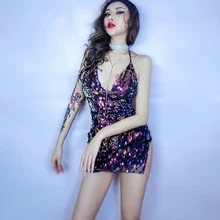 Сексуальный костюм ГОГО танцора, женский костюм для сценического шоу, одежда для ночного клуба, бара, певицы, танцевальный костюм, женский костюм для выступлений, танцевальная одежда