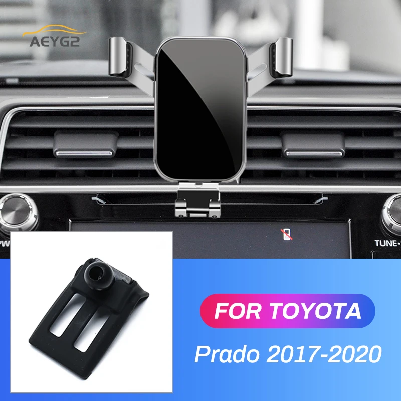 Car Mobile Phone Holder For Toyota Prado 2017 2018 2019 2020 360 Degree
