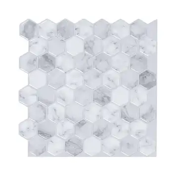 

30.5x30.5cm Tile Brick Wall Sticker Self-Adhesive DIY Wallpaper Panels Brick Design Kitchen Bathroom Mosaic Decor
