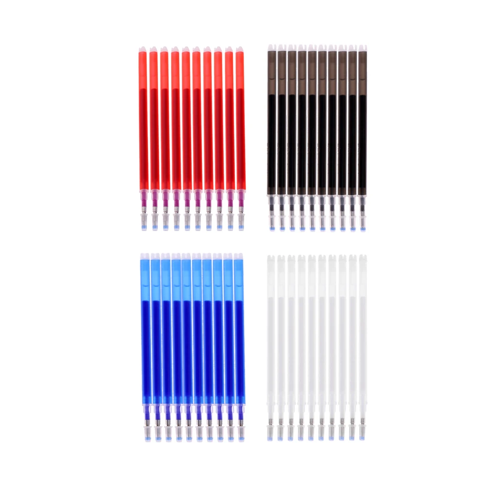 40pcs High Temperature Disappeared Refill Pen Disappear Pen for Sewing Ironing Fabric Marking Accessories 40pcs High Temperature Disappeared Refill Pen Disappear Pen for Sewing Ironing Fabric Marking Accessories